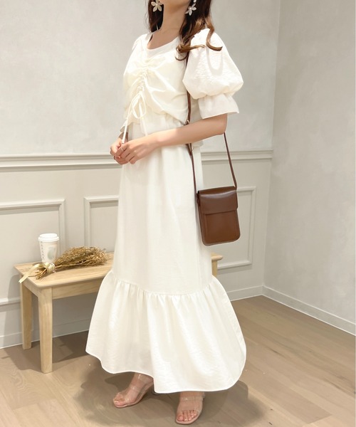 apres jour（アプレジュール）の「【セットアップ可能】チロルブラウス【ZOZOTOWN限定アイテム】（シャツ/ブラウス・レディース・ブラック/オフホワイト/ピンク・X-LARGE/フリー）」の16枚目の写真