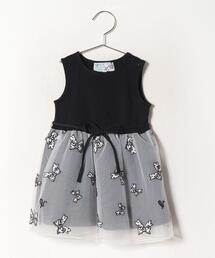 agnes b.（アニエスベー）の「TBR8 L ROBE ベビー リボンチュールワンピース（ワンピース・キッズ）」