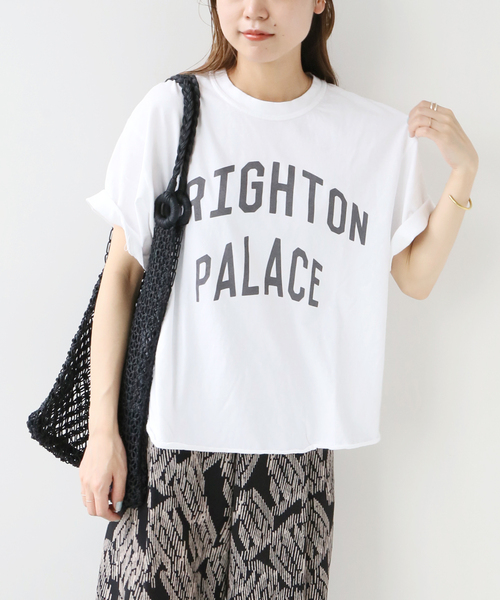 THE DAY ON THE BEACH（ザデイオンザビーチ）の「【THE DAY ON THE BEACH 】CUT OFF T-SH：Tシャツ（Tシャツ/カットソー・レディース・ブラック系その他/アイボリー/レンガ/ホワイト・FREE）」の15枚目の写真