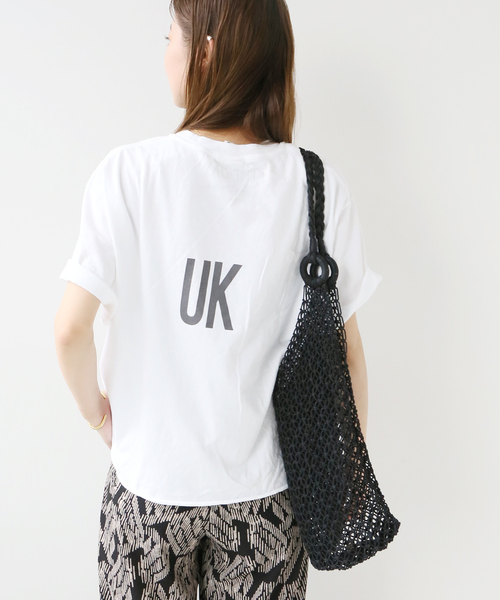 THE DAY ON THE BEACH（ザデイオンザビーチ）の「【THE DAY ON THE BEACH 】CUT OFF T-SH：Tシャツ（Tシャツ/カットソー・レディース・ブラック系その他/アイボリー/レンガ/ホワイト・FREE）」の16枚目の写真