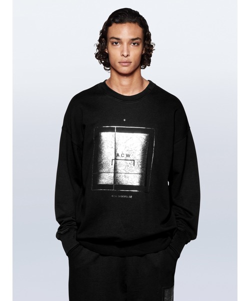 A-COLD-WALL*（アコールドウォール）の「FOIL GRID CREWNECK（スウェット・メンズ・ブラック・M/L/XL）」の10枚目の写真
