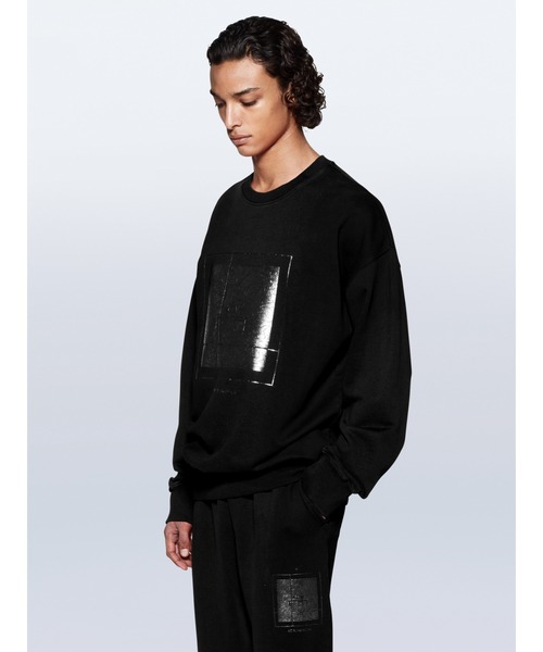 A-COLD-WALL*（アコールドウォール）の「FOIL GRID CREWNECK（スウェット・メンズ・ブラック・M/L/XL）」の9枚目の写真
