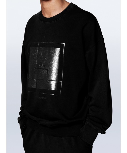 A-COLD-WALL*（アコールドウォール）の「FOIL GRID CREWNECK（スウェット・メンズ・ブラック・M/L/XL）」の7枚目の写真