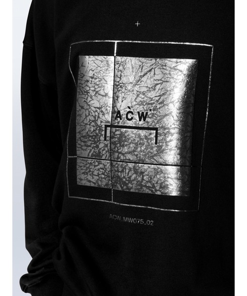 A-COLD-WALL*（アコールドウォール）の「FOIL GRID CREWNECK（スウェット・メンズ・ブラック・M/L/XL）」の6枚目の写真