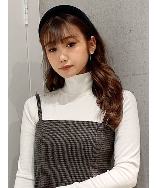 GYDA（ジェイダ）の「ベロアカチューシャ（カチューシャ・レディース・ブラック・FREE）」の4枚目の写真