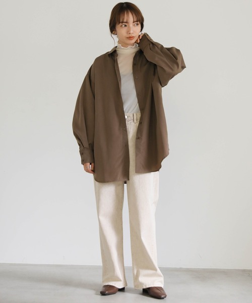 select MOCA（セレクトモカ）の「ブロードオーバーサイズシャツ