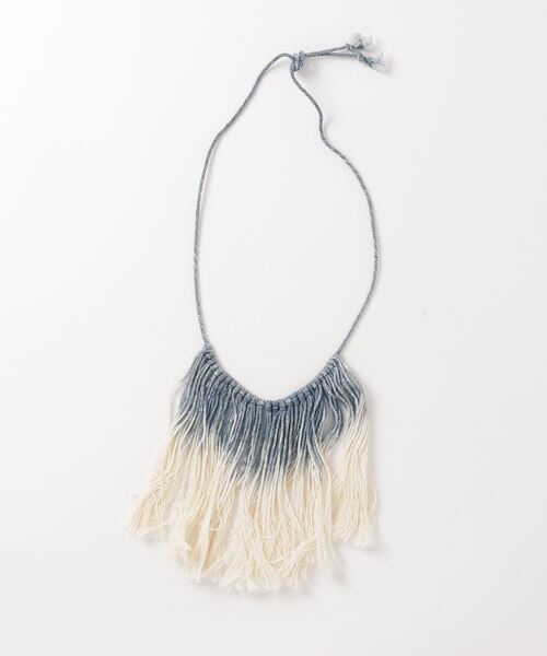 Cathy Callahan Fringe Necklace S