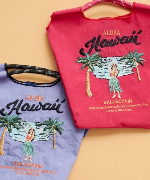 BALL &CHAIN for ANA パッカブルバッグ HAWAii ANA✈️ x Ball & Chain✨ ANA FLYING HONU 就航5周年を記念した