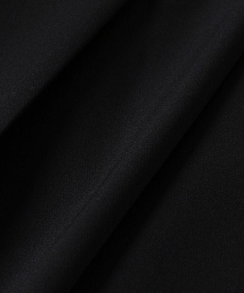 ADAM ET ROPE'（アダムエロペ）の「【サステナブル・WEB限定】ハイウエストスラックス（スラックス・レディース・ブラック/グリーン/キナリ・38/36）」の17枚目の写真