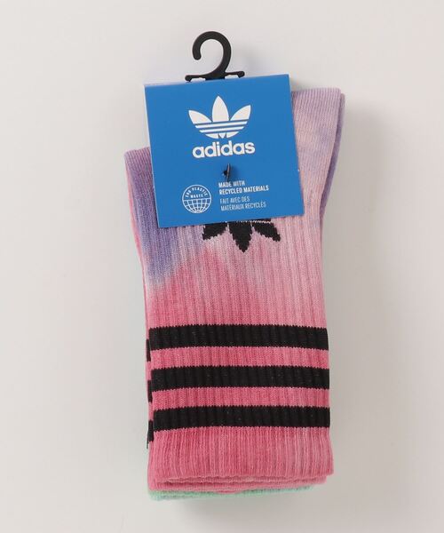 adidas（アディダス）の「バティック ソックス 2足組 / タイダイ /  アディダスオリジナルス adidas Originals（ソックス/靴下・メンズ・ピンク/グレー・SMALL/MEDIUM/LARGE/kids-XXL/X-LARGE）」の4枚目の写真