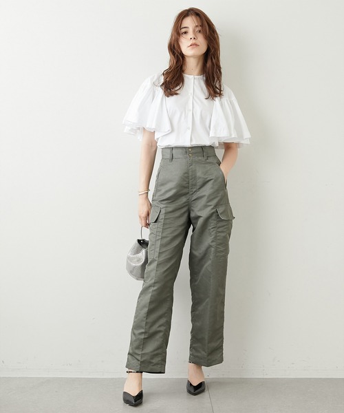 Whim Gazette(ウィムガゼット)の「カーゴパンツ(カーゴパンツ・レディース・ベージュ/カーキ・38/36)」の8枚目の写真