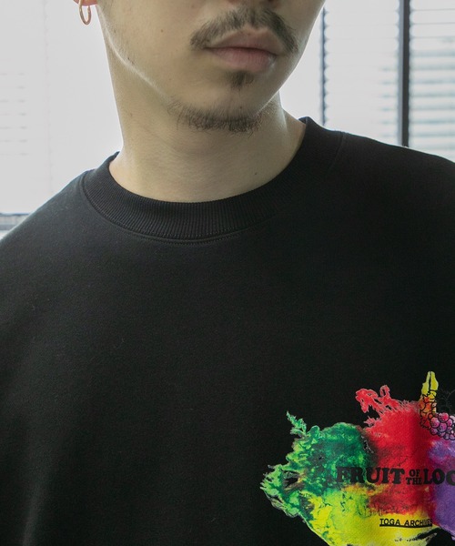 TOGA VIRILIS(トーガ ビリリース)の「Print sweat TOGA × FRUIT OF THE LOOM(スウェット・メンズ・ホワイト/ブラック・XL/L)」の8枚目の写真
