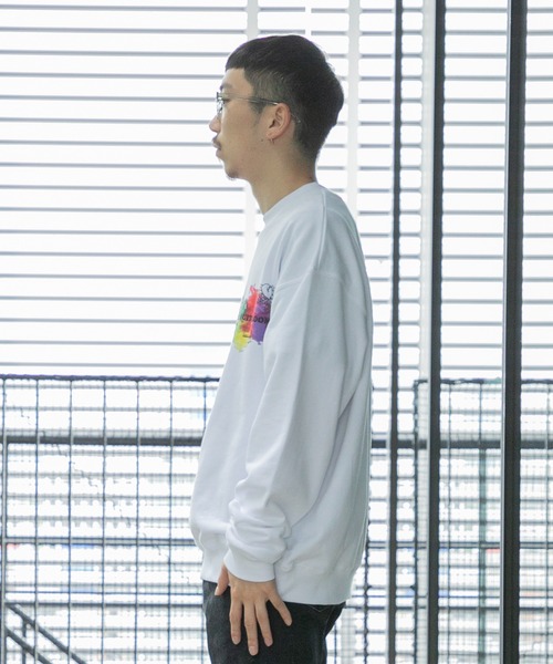 TOGA VIRILIS(トーガ ビリリース)の「Print sweat TOGA × FRUIT OF THE LOOM(スウェット・メンズ・ホワイト/ブラック・XL/L)」の13枚目の写真