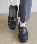 idem | platform loafers/プラットフォーム厚底ローファー(乐福鞋)