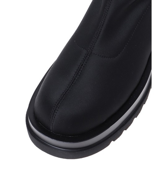 INGNI（イング）の「ストレッチタンクソールブーツ（ブーツ・レディース・ブラック系その他/ブラック・M/L）」の7枚目の写真