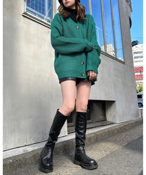 INGNI（イング）の「ストレッチタンクソールブーツ（ブーツ・レディース・ブラック系その他/ブラック・M/L）」の22枚目の写真