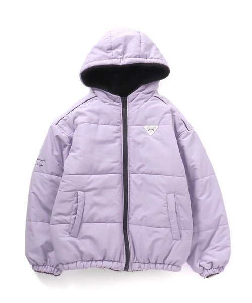 algy（アルジー）の「リバーシブル中綿ブルゾン（ブルゾン・キッズ・ブラック/ラベンダー・SMALL/MEDIUM/X-SMALL/XX-SMALL/XXX-SMALL）」の17枚目の写真