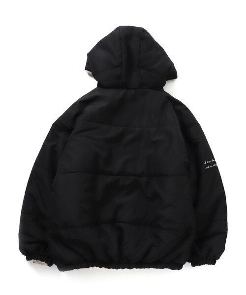 algy（アルジー）の「リバーシブル中綿ブルゾン（ブルゾン・キッズ・ブラック/ラベンダー・SMALL/MEDIUM/X-SMALL/XX-SMALL/XXX-SMALL）」の18枚目の写真