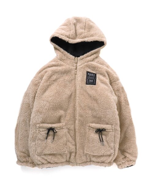 algy（アルジー）の「リバーシブル中綿ブルゾン（ブルゾン・キッズ・ブラック/ラベンダー・SMALL/MEDIUM/X-SMALL/XX-SMALL/XXX-SMALL）」の20枚目の写真