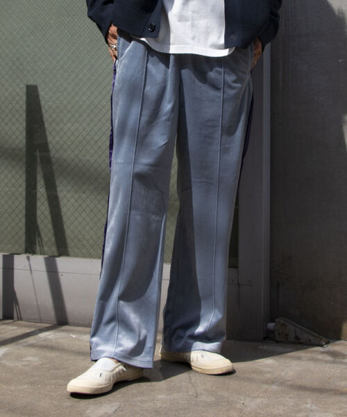 GLOSTER(グロスター)の「【GLOSTER/グロスター】サイドラインベロアトラックパンツ(その他パンツ・メンズ・オフホワイト/ブラック/サックスブルー・S/M/L)」の4枚目の写真