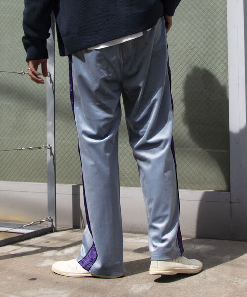 GLOSTER(グロスター)の「【GLOSTER/グロスター】サイドラインベロアトラックパンツ(その他パンツ・メンズ・オフホワイト/ブラック/サックスブルー・S/M/L)」の6枚目の写真