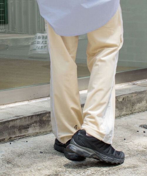 GLOSTER(グロスター)の「【GLOSTER/グロスター】サイドラインベロアトラックパンツ(その他パンツ・メンズ・オフホワイト/ブラック/サックスブルー・S/M/L)」の17枚目の写真