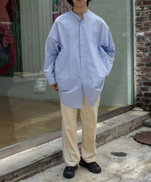 GLOSTER(グロスター)の「【GLOSTER/グロスター】サイドラインベロアトラックパンツ(その他パンツ・メンズ・オフホワイト/ブラック/サックスブルー・S/M/L)」の18枚目の写真