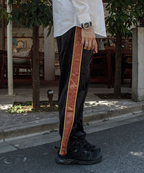 GLOSTER(グロスター)の「【GLOSTER/グロスター】サイドラインベロアトラックパンツ(その他パンツ・メンズ・オフホワイト/ブラック/サックスブルー・S/M/L)」の22枚目の写真