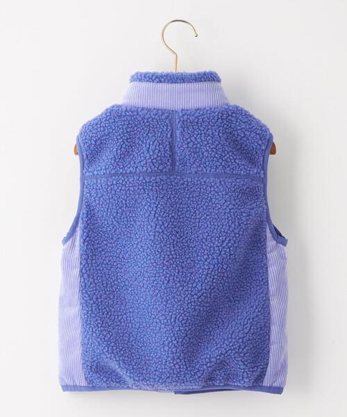 green label relaxing(グリーンレーベルリラクシング)の「タマボア ベスト(ベスト・キッズ・ライトグレー/ロイヤルブルー・110cm/100cm/120cm/130cm)」の9枚目の写真