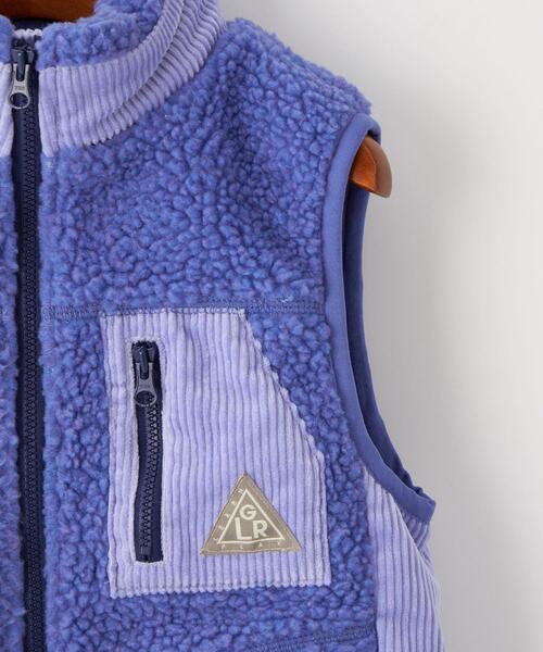green label relaxing(グリーンレーベルリラクシング)の「タマボア ベスト(ベスト・キッズ・ライトグレー/ロイヤルブルー・110cm/100cm/120cm/130cm)」の15枚目の写真