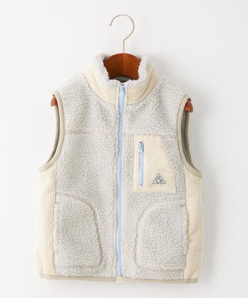 green label relaxing(グリーンレーベルリラクシング)の「タマボア ベスト(ベスト・キッズ・ライトグレー/ロイヤルブルー・110cm/100cm/120cm/130cm)」の16枚目の写真