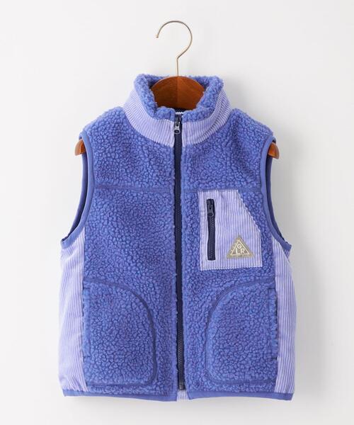 green label relaxing(グリーンレーベルリラクシング)の「タマボア ベスト(ベスト・キッズ・ライトグレー/ロイヤルブルー・110cm/100cm/120cm/130cm)」の8枚目の写真