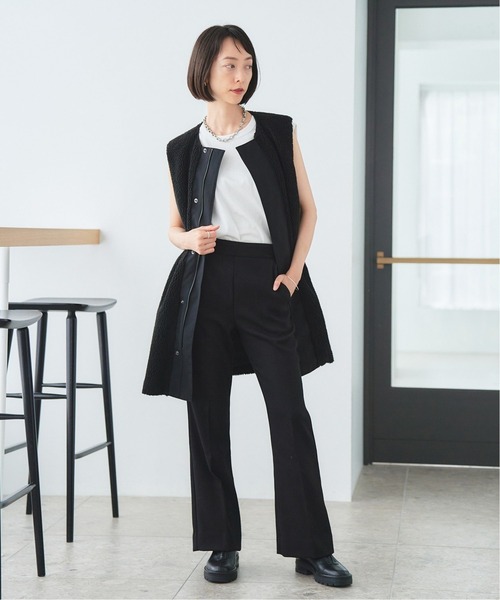 GRISE（グリーズ）の「GRISEジップツキショートブーツ（ブーツ・レディース・アイボリー/ブラック系その他・SMALL/MEDIUM/LARGE/X-LARGE/X-SMALL）」の17枚目の写真