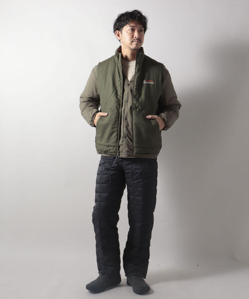 TAION(タイオン)の「【TAION/タイオン】DOWN PANTS ダウンパンツ TAION-1301MTP(その他パンツ・メンズ・ブラック/オリーブ/ダークネイビー・M/L/XL)」の11枚目の写真