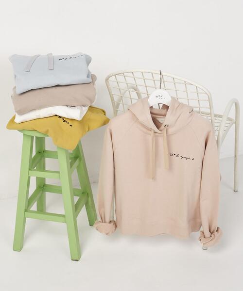 WS44 HOODIE ニューワンポイントロゴフーディー