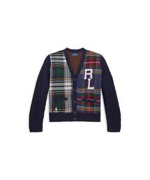POLO RALPH LAUREN CHILDRENSWEAR（ポロ ラルフ ローレン チルドレンズウェア）の「プラッド ウールブレンド カーディガン（カーディガン/ボレロ・キッズ）」