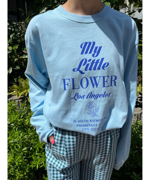 WC（ダブル シー）の「flower shop staff ロンT（Tシャツ/カットソー・レディース・ホワイト/ピンク/ブルー・FREE）」の12枚目の写真
