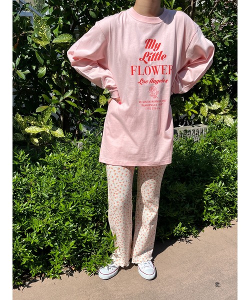 WC（ダブル シー）の「flower shop staff ロンT（Tシャツ/カットソー・レディース・ホワイト/ピンク/ブルー・FREE）」の15枚目の写真