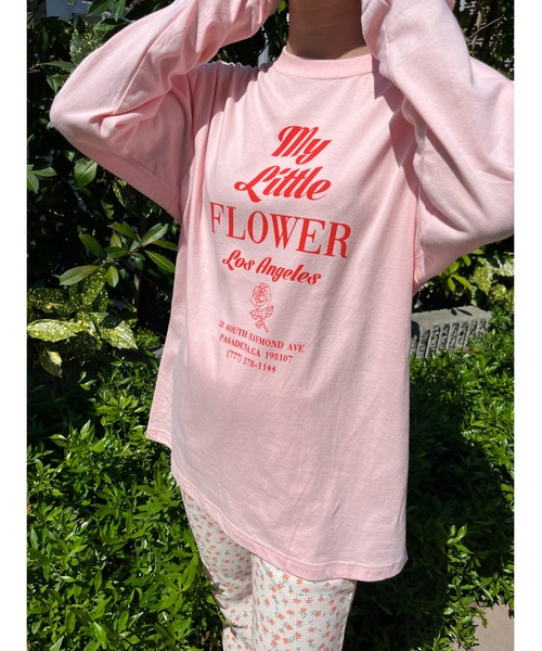 WC（ダブル シー）の「flower shop staff ロンT（Tシャツ/カットソー・レディース・ホワイト/ピンク/ブルー・FREE）」の14枚目の写真
