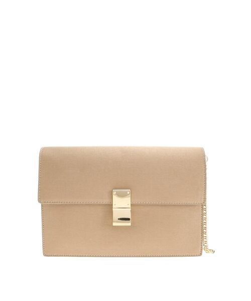 LAGUNAMOON(ラグナムーン)の「LADYヴィンテージサテンメタルクラッチバッグ(クラッチバッグ・レディース・ベージュ/ピンク/ブルー/ゴールド/ライトグレー・FREE)」の6枚目の写真