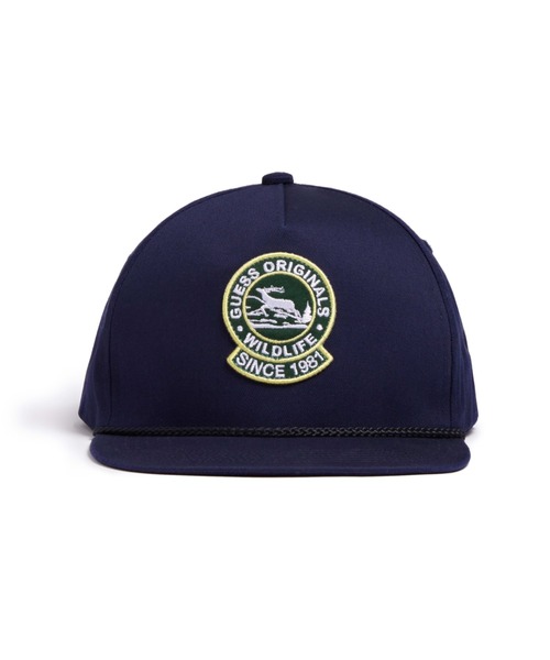Guess(ゲス)の「GUESS Originals Wildlife Patched Cap(キャップ・メンズ・ネイビー・ONE SIZE)」の7枚目の写真