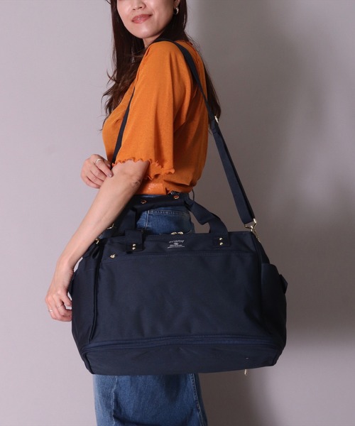 カープ×anello 2way拡張ボストンバッグ2025！限定完売品！ 受注発注】 anello アネロ TRACK 2WAY 拡張ボストンバッグ