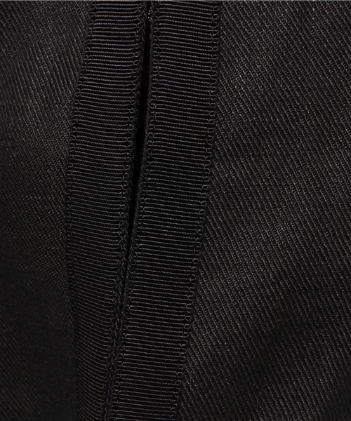 FIGARO Paris（フィガロパリ）の「◆リネンツイルノーカラージャケット（ノーカラージャケット・レディース・ブラック/アイボリー・36/38）」の15枚目の写真