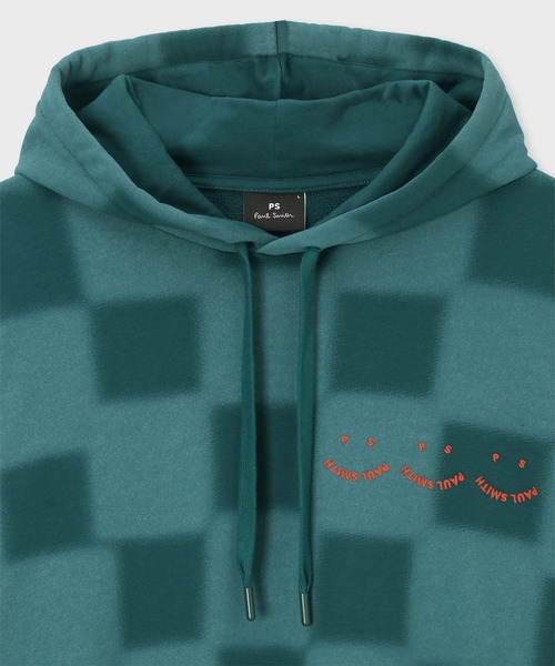 【Paul Smith】フーテッドパーカー ブロックチェック コットン PS Paul Smith（ピーエスポールスミス）の「