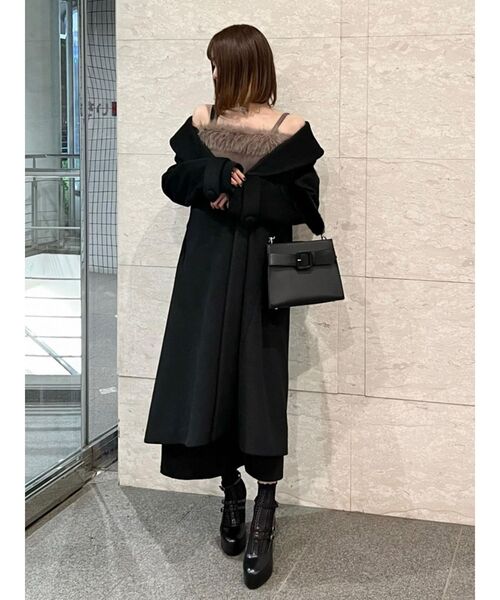 EATME（イートミー）の「フワフワリブTOP（Tシャツ/カットソー・レディース・ブラック/ベージュ/ブラウン・FREE）」の14枚目の写真