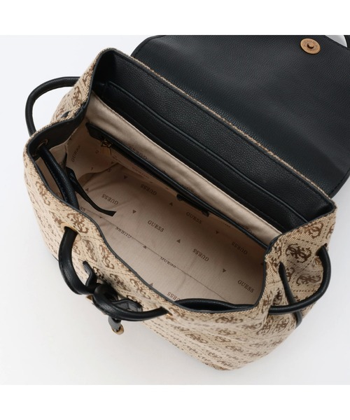 Guess（ゲス）の「AVIANA Backpack（バックパック/リュック・レディース・ブラック/ホワイト/ベージュ/グリーン・ONE SIZE）」の14枚目の写真