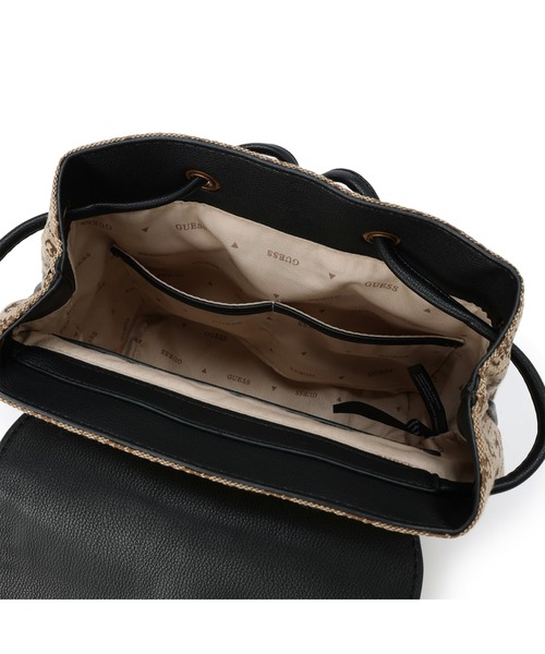 Guess（ゲス）の「AVIANA Backpack（バックパック/リュック・レディース・ブラック/ホワイト/ベージュ/グリーン・ONE SIZE）」の16枚目の写真