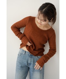 JUMELLE | ローゲージリブニット(ニット/セーター)