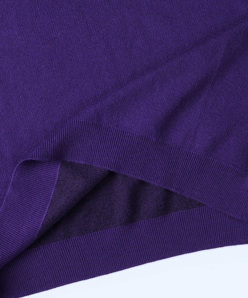 Right-on（ライトオン）の「【Refurbish】ロゴニットクルー（ニット/セーター・メンズ・ブラック/パープル・L/M/S/XL）」の7枚目の写真