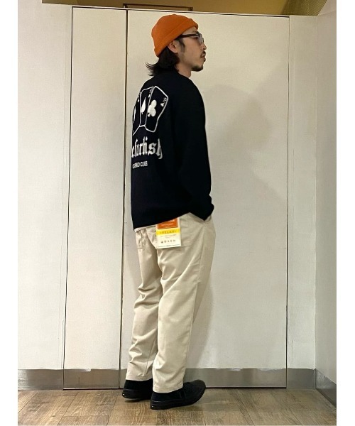 Right-on（ライトオン）の「【Refurbish】ロゴニットクルー（ニット/セーター・メンズ・ブラック/パープル・L/M/S/XL）」の15枚目の写真